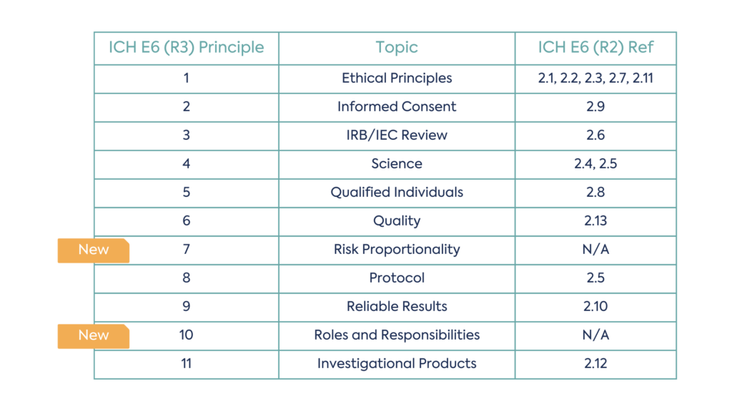 Principles of ICH 